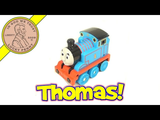 2006 Gund Thomas The Tank Engine And Friends locomotiva de pelúcia trem  brinquedo macio 9”