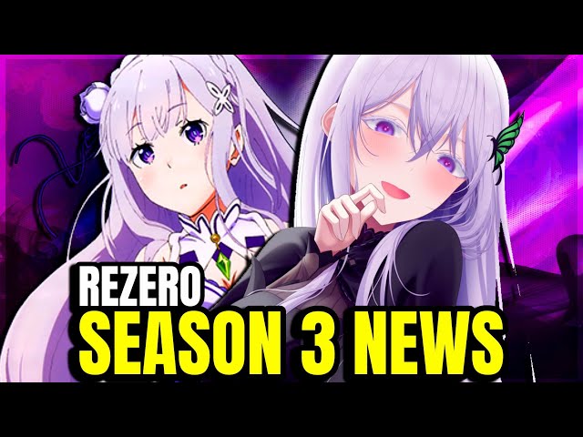 Re:Zero Season 3 Announced, Trailer Released! - Anime Explained