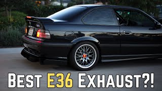 Stromung Catback Exhaust Install On My BMW E36 M3 | The Best E36 Exhaust You Can Buy?