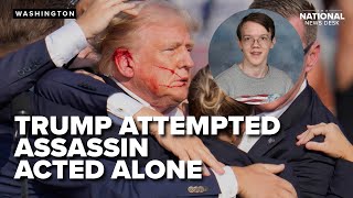 Fbi Confirms Lone Gunman In Ination Attempt On Trump, Extensive Probe Reveals