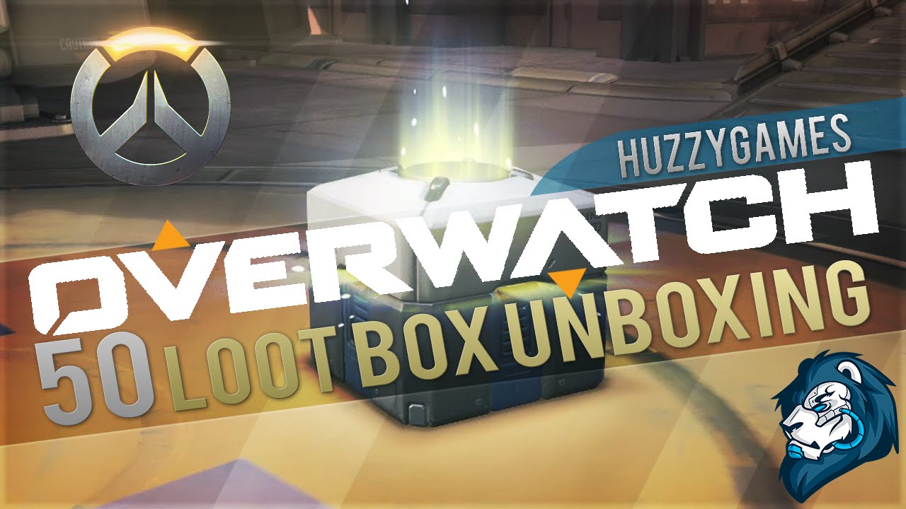 50 Loot Box Unboxing - Overwatch