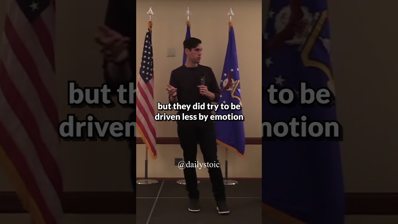 The Stoics Were Less Driven By Emotion