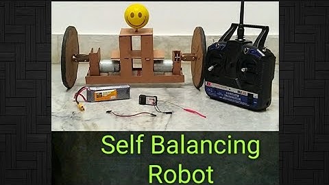how to make self balancing robot with arduino part-1 #diy