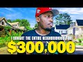 Shawn Cotton BOUGHT THE WHOLE NEIGHBORHOOD FOR $300,000!!! (VLOG TOUR!)