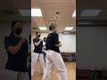 テコンドーの道場でネリチャギ。71歳の方が遜色なさすぎてヤバい😇 #shorts