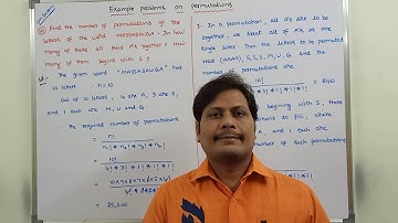 PART-4: PERMUTATIONS | EXAMPLE PROBLEM ON PERMUTATIONS | PERMUTATION | COMBINATORICS |