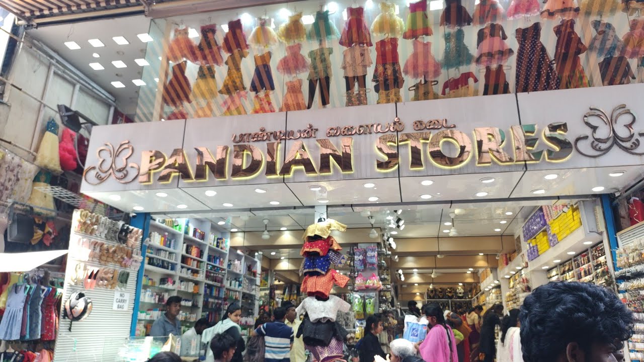 T. nagar shopping Pandian bangles fancy items collection YouTube