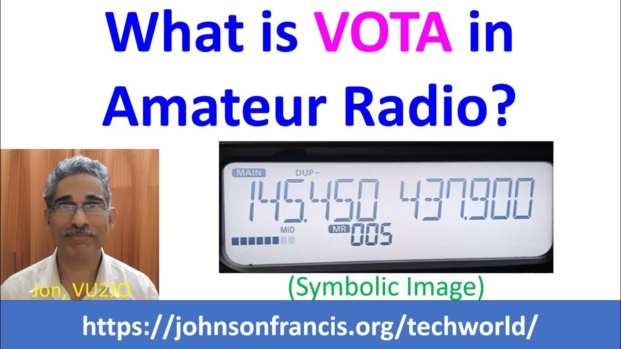 What is VOTA in Amateur Radio? YouTube