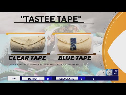 TASTEE TAPE: An Edible Adhesive Tape.