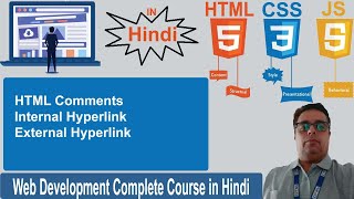 Famous HTML Tutorial : HTML Comments Internal and External Hyperlinks | Web Development Tutorials #7 Profile