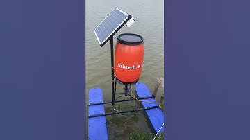 Commissioning Pelontar pakan ikan/smart fish feeder berbasis panel surya