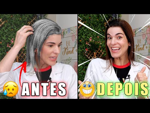 Vídeo: Como se livrar dos cabelos grisalhos?
