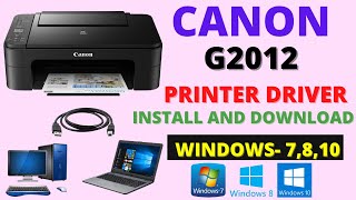 How to Download Canon MP287 Drivers, Install Drivers, Print Tests, Scan All Canon Printer Types