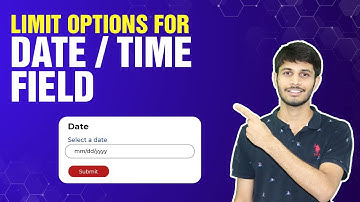 How To Limit Options For Date Or Time Field In Contact Form 7 In WordPress | WordPress Tutorial