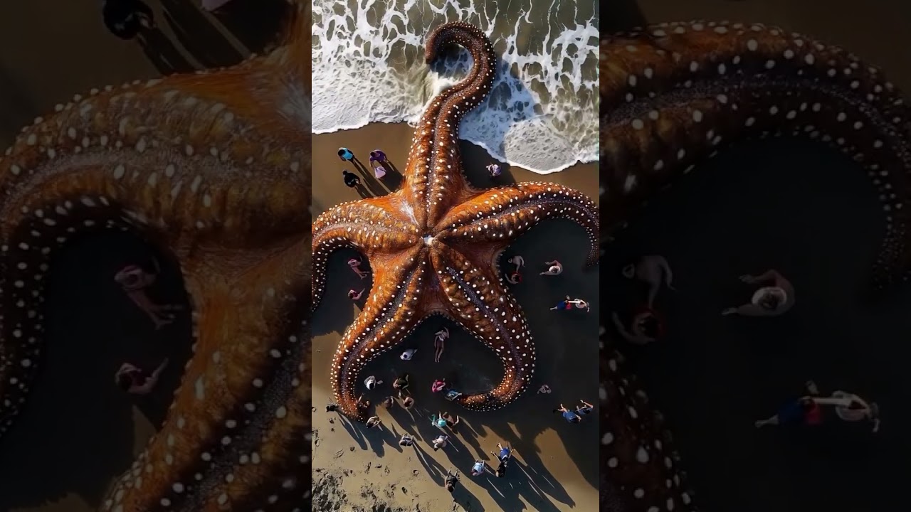 Huge starfish ⭐️ —— 