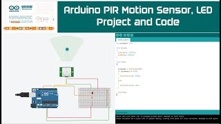 PIR Sensor Arduino Project | Motion Detector Arduino UNO | PIR Sensor Light Arduino