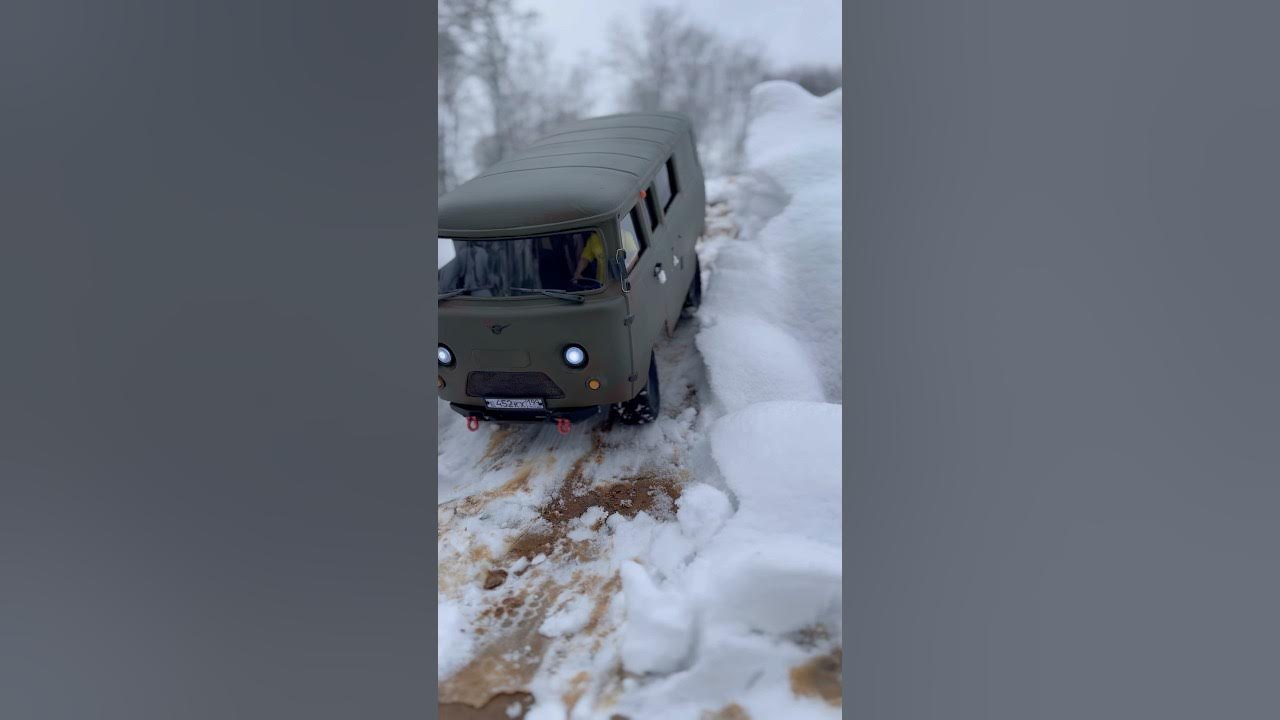 УАЗ «Буханка» крутой спуск⛰️ #rc #rccar #rctoys #rctrophy #trophy # ...