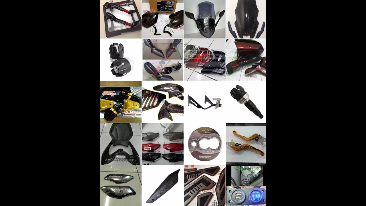 KUMPULAN AKSESORIS N MAX YouTube