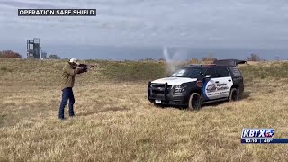 Brazos Valley representative files bill for grant to fit police cars with bullet-resistant glass