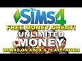 Unlimited money cheat on the sims 4 xbox  play station