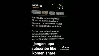 Lirik Lagu Dj Sayang