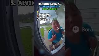 Ranking Best Sora AI Tornado Videos #sora  #ai  #funny  #shorts  #ranked