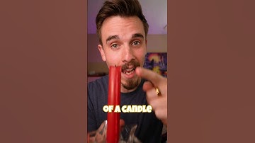 Candle Wick Macro Close-up