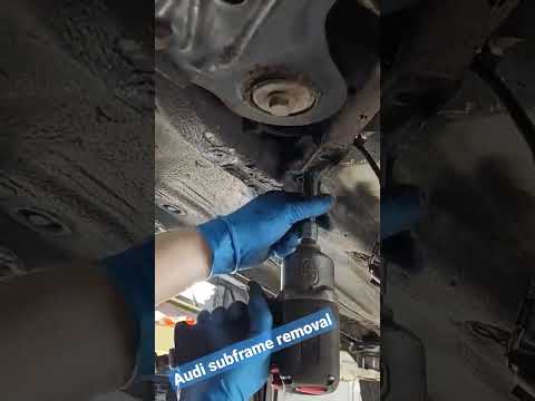 #Audi subframe #removal #howtoo #diy #cars #quattro