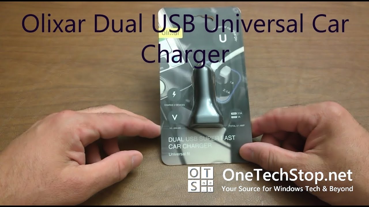 Olixar 3.1A Dual USB Universal In Car Charger YouTube