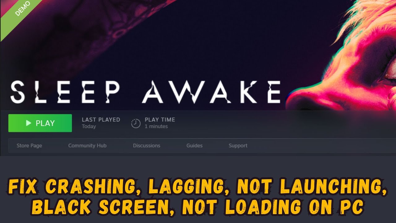 Исправление сбоев SLEEP AWAKE, вылетов на рабочий стол, задержек, черного экрана, отсутствия запу...