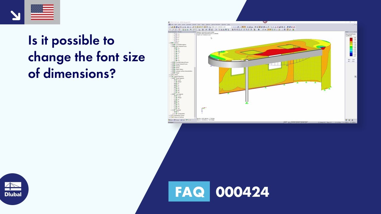 FAQ 000424 | Is it possible to change the font size of dimensions?
