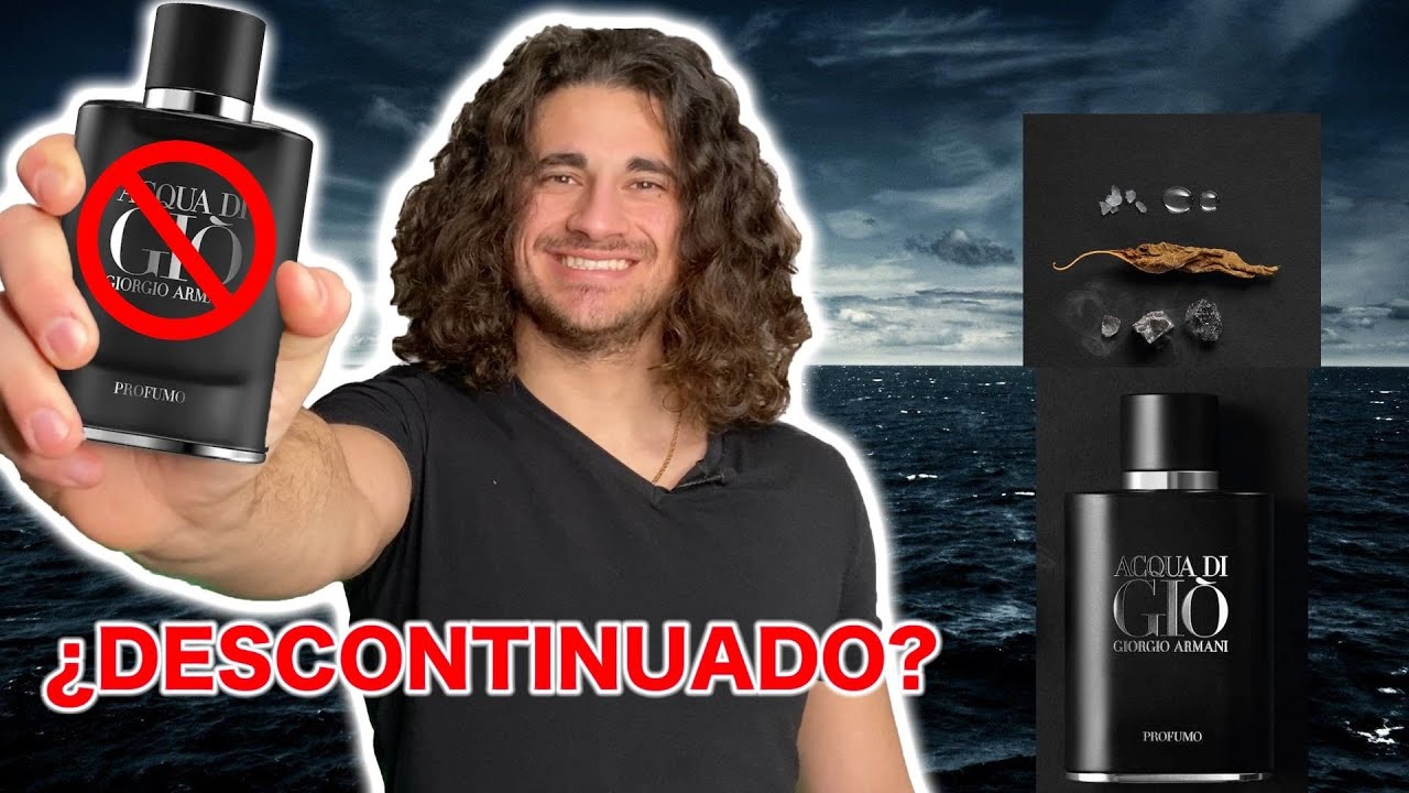 acqua di gio profumo descontinuado