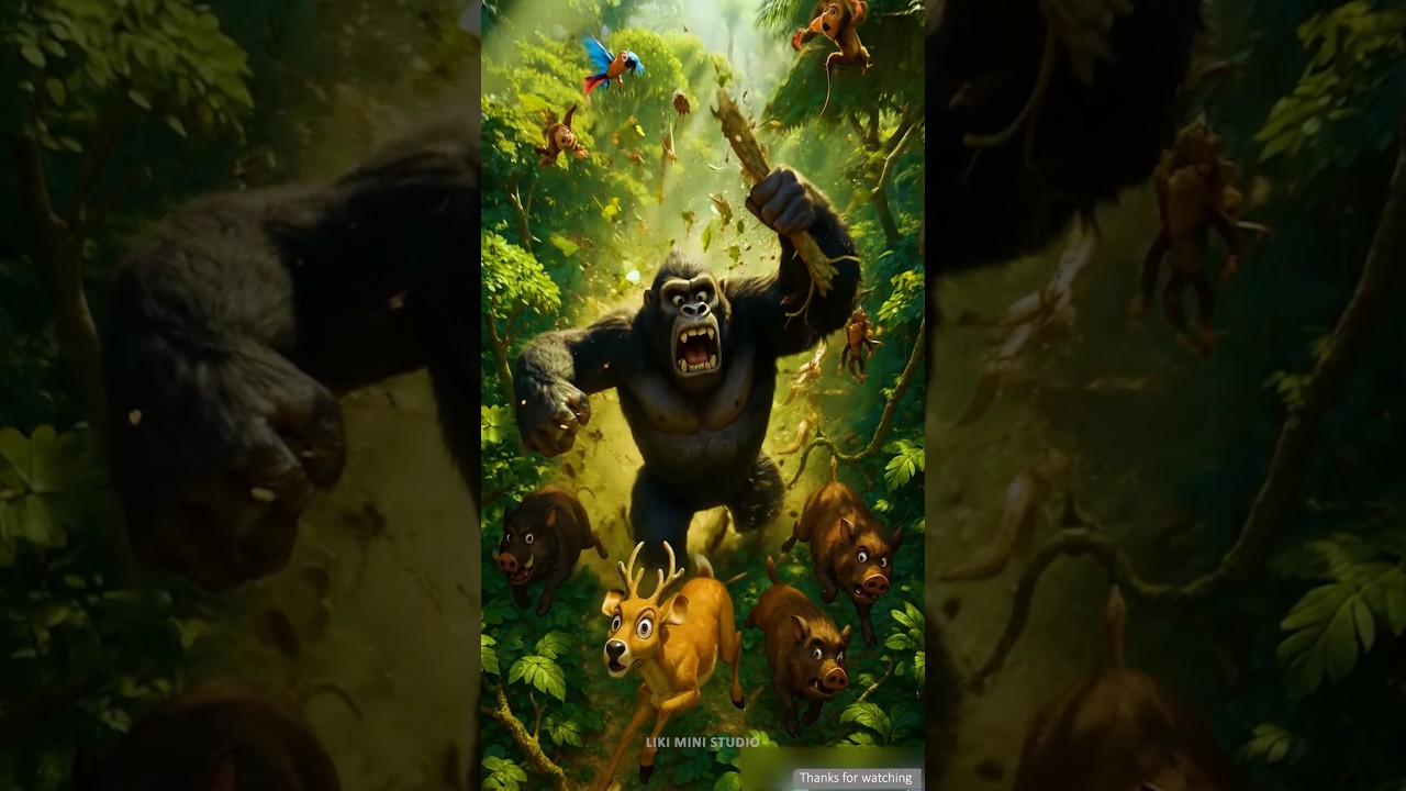 Hero Chick vs Jungle Beast – Part - 1 A Tiny Hero’s Big Battle | Animated Short Film