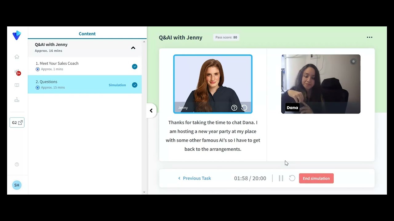 Q&AI with Jenny - Dana - Sales and Marketing Operations manager