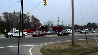 Engine11 Truck114 Squad11 Brush11 Command 11 on scene of a wreck on 301 Part 2
