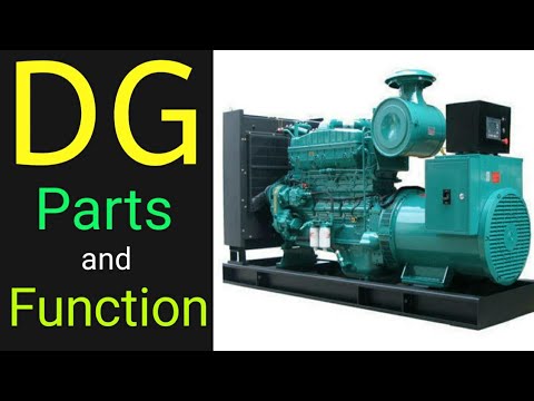 Diesel Generator Parts and its Function, DG working, DG कैसे काम करता है