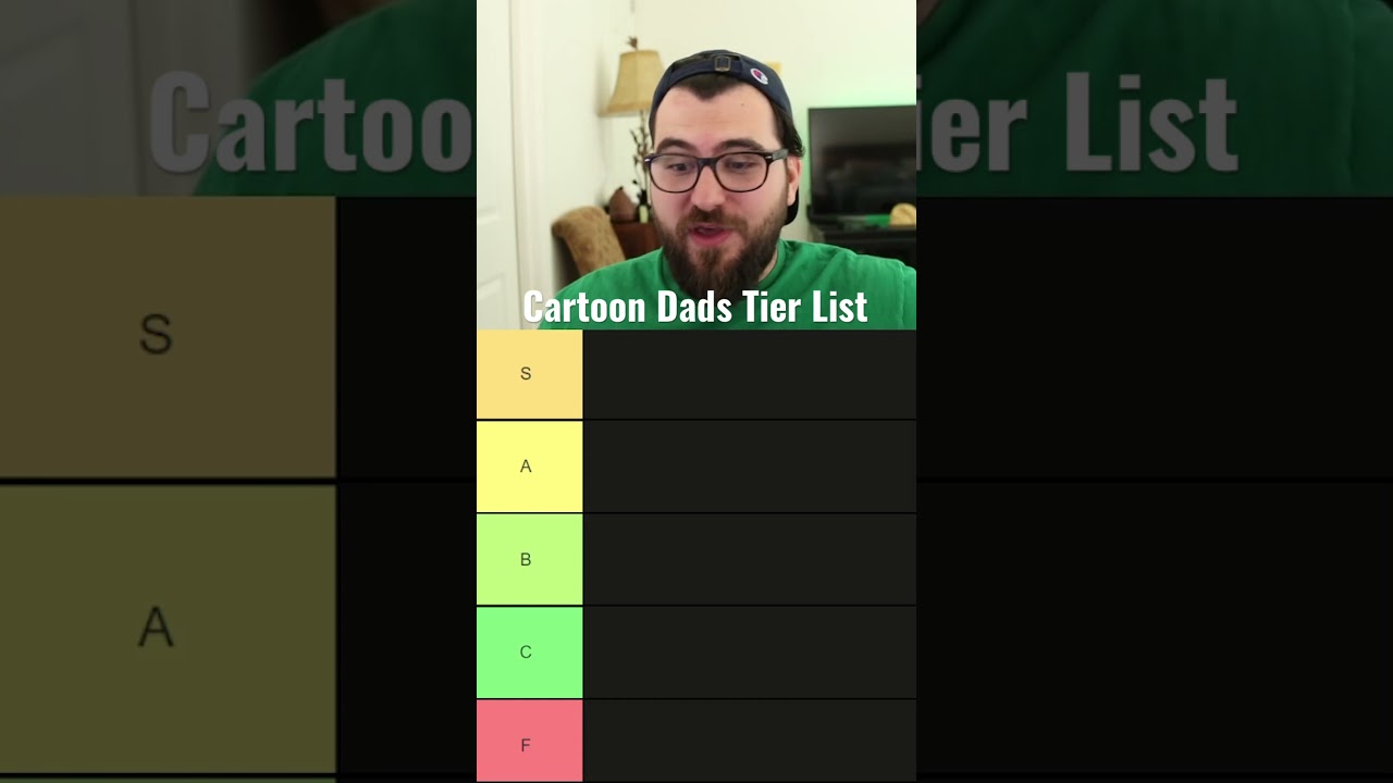 Cartoon Dad Tier List