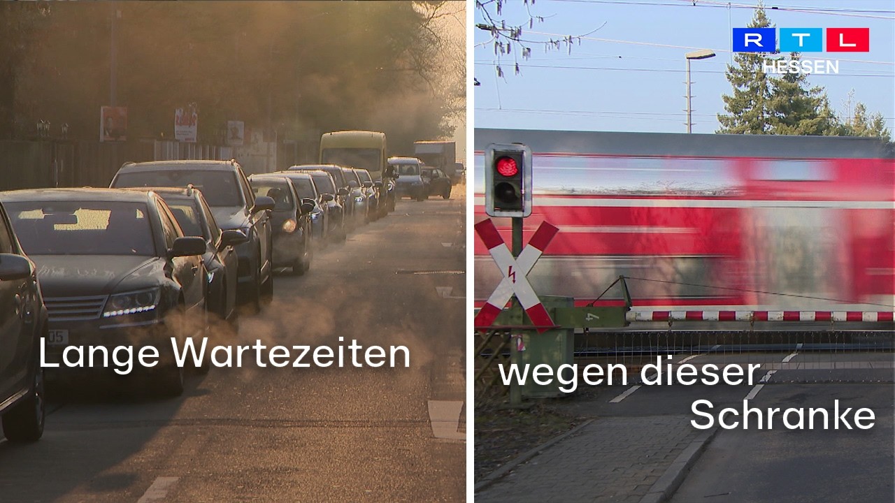 Diese Bahnschranke in Dreieich sorgt für Frust