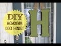 Front Door Monogram | #60