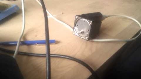 Testing eq3-2 motor whit picgoto