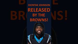 Diontae Johnson RELEASED by the #Browns! #nfl #dynasty #fantasyfootball #diontaejohnson #wr