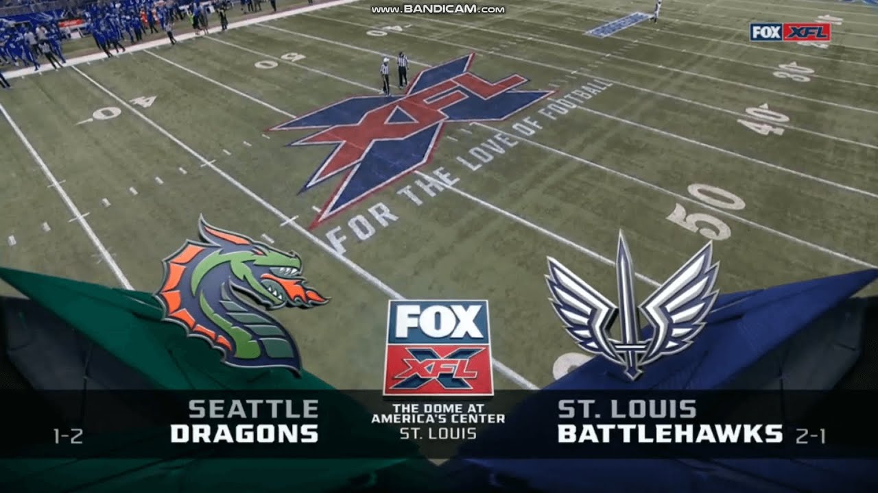 FOX XFL intro | SEA@STL | 2/29/2020