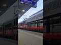 Abfahrt S 2 nach Laa/Thaya + Einfahrt CJX 9 nach Payerbach-Reichenau in Wien Traisengasse.