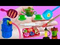 diy how to make miniature kitchen set for dollhouse #dollhouse #barbie #diy #minikitchenset