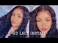 HD LACE INSTALL! Ft Tinashe Hair