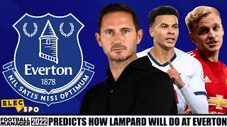 How Will Frank Lampard Do At Everton? Football Manager 2022 Experiment