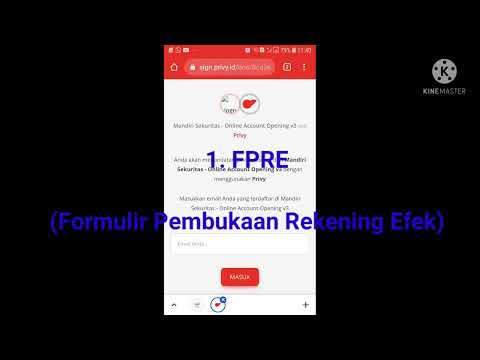 Cara Daftar Buat Buka Akun Mandiri Sekuritas MOST Melalui HP dgn Mudah