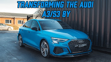 Audi 8Y S3/A3-S Line Transformation: Carbon Fibre Kit Fitting | CT Carbon