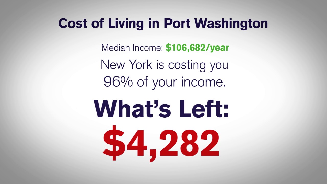 Cost of Living In Port Washington YouTube