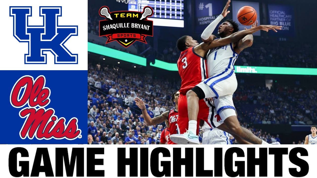 #22 Kentucky vs Ole Miss Highlights | NCAA Men's Basketball | 2024 College Basketball